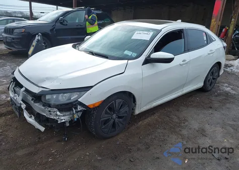 2019 Honda Civic Ex из США, поврежденный, VIN SHHFK7H60KU408541